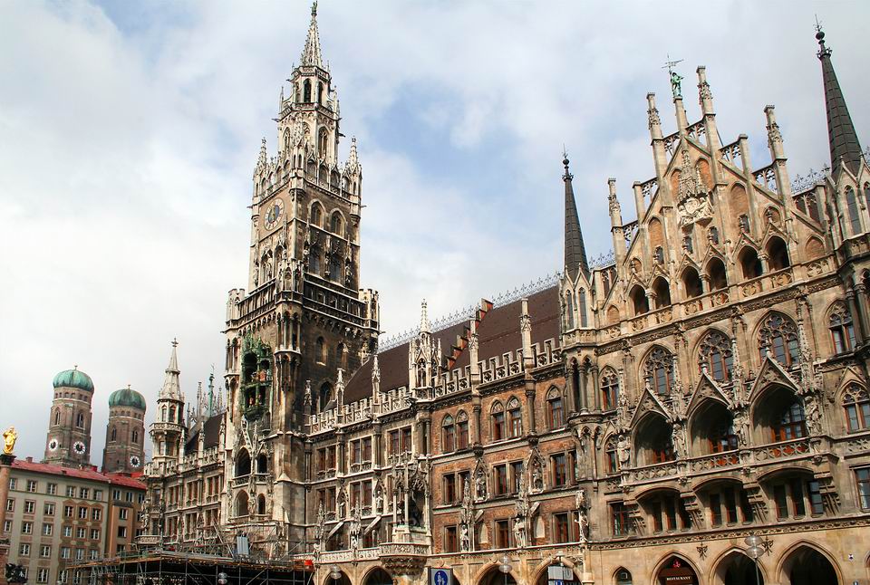 München Neues Rathaus Marienplatz