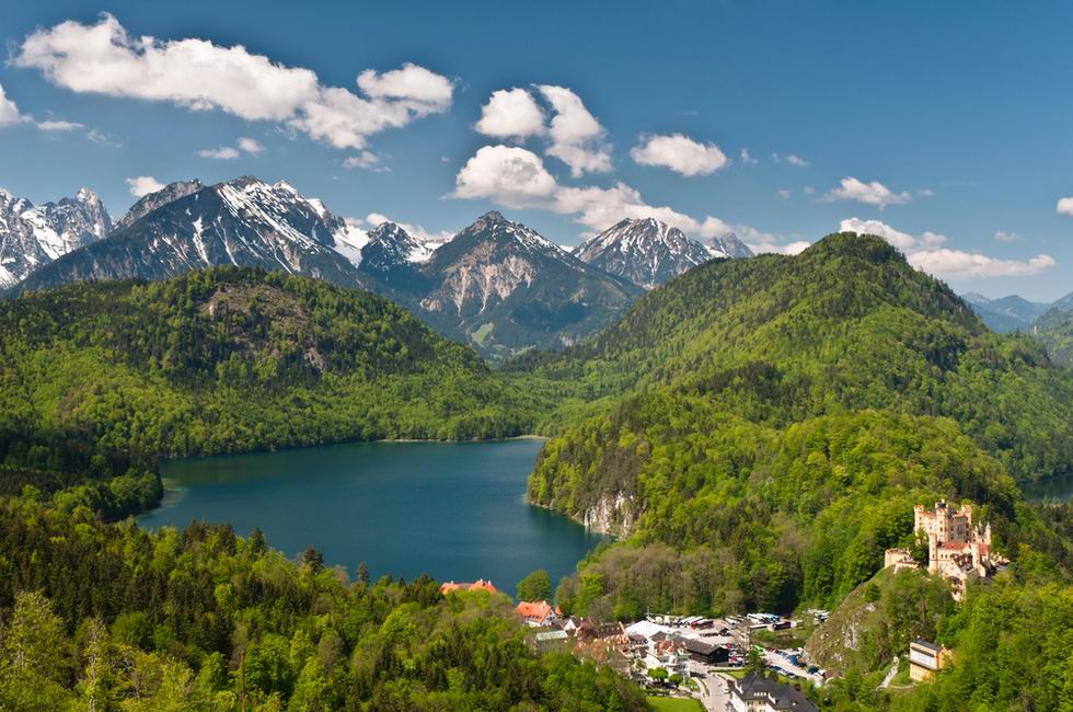 Alpsee Bajorország