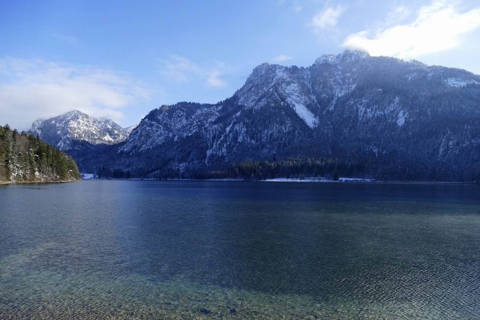 Alpsee télen
